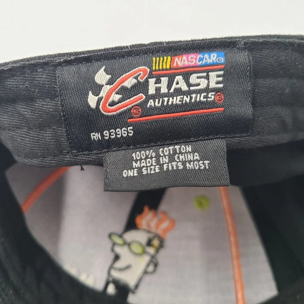 Mark Martin Hat Adjustable Chase Black NASCAR #5 Go Daddy Signed Autographed Men
